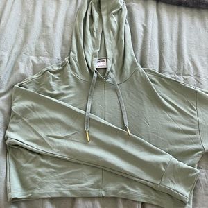 Whitney Simmons Gymshark Cropped Hoodie